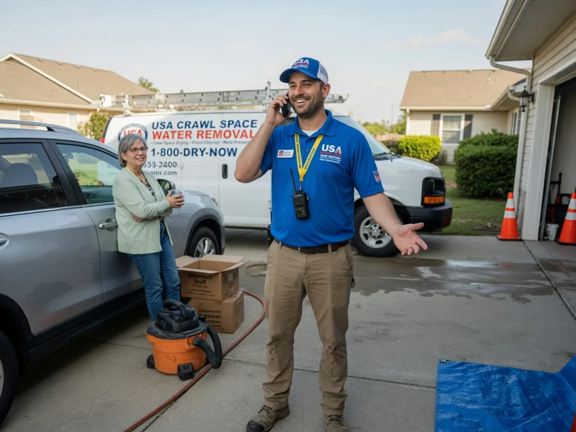 Crawl Space Water Removal Lake Waccamaw, NC FAQs